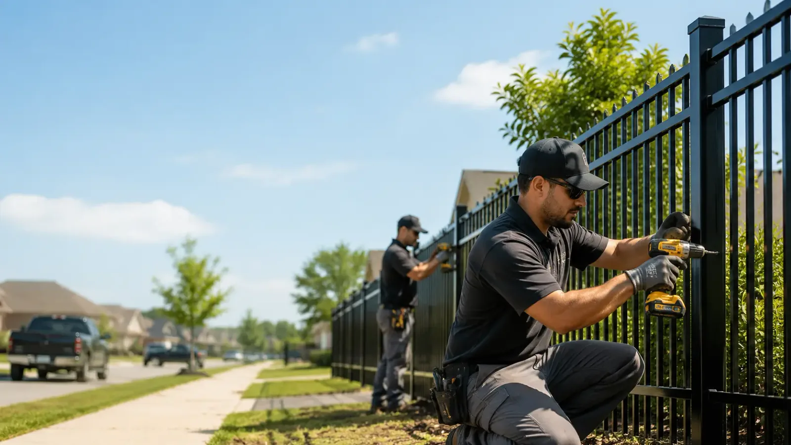 Metal Fence Installation in Allison, IA